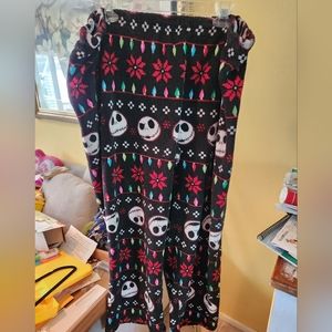 Fleece nightmare before Christmas pj pants